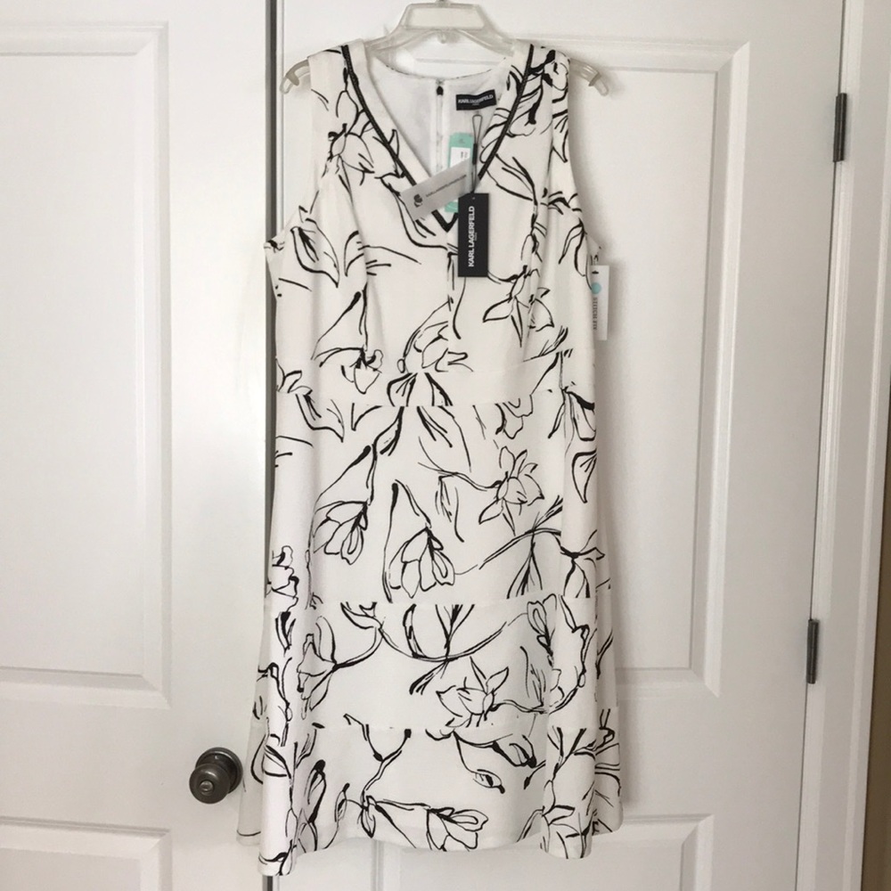 Karl Lagerfeld for Stitch Fix floral dress